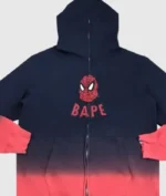 BAPE × Marvel Comics Sp5der-Man Full Zip Hoodie ‘Navy/Red’