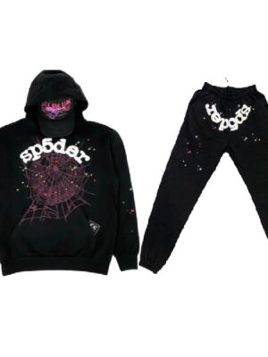 Black Sp5der Worldwide Tracksuit
