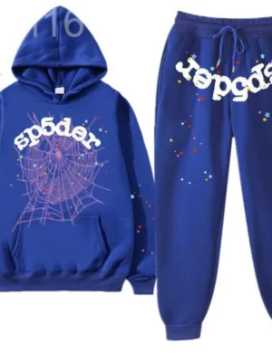 Blue Sp5der Tracksuit