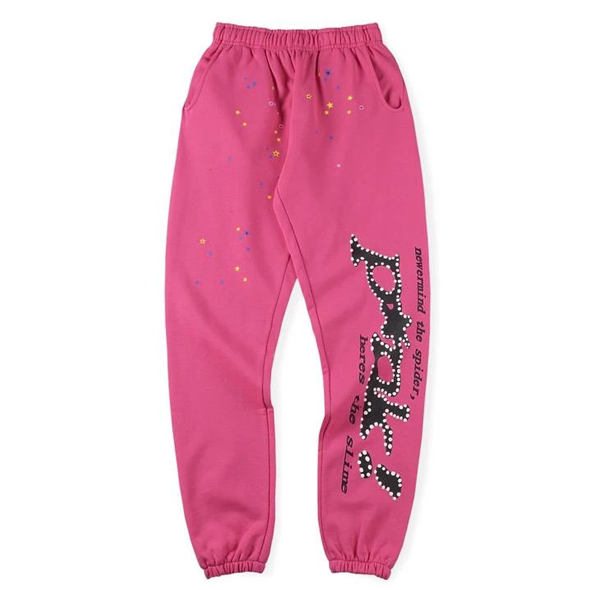 Sp5der Worldwide MAN Tracksuit Pink