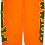 Sp5der Orange Beluga Sweatpants