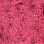 Sp5der Pink Aop Trucker Jacket