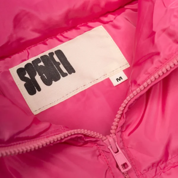 Sp5der 5STAR PUFFER JACKET – Pink
