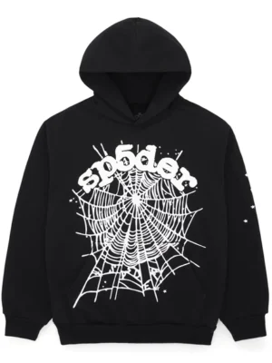 Black Og Web Hoodie Sp5der