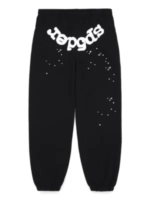 Sp5der Black Og Web Sweatpants