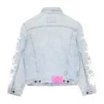 Sp5der Vintage Web Denim Trucker Jacket
