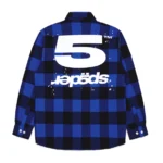 Sp5der Blue 5 Flannel Shirt
