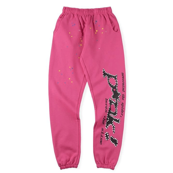 Sp5der Worldwide MAN Tracksuit Pink