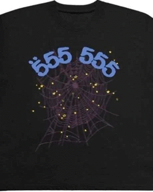 Sp5der Worldwide T-Shirt Black