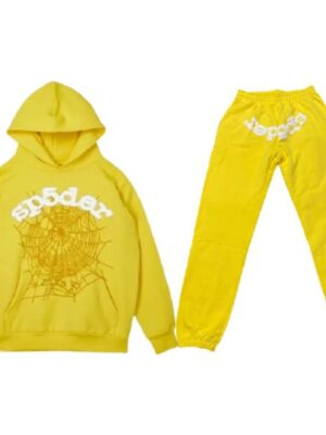 Sp5der Worldwide Young Thug Yellow Tracksuit