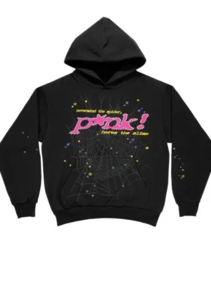 Sp5der Young Thug Black Punk Hoodie