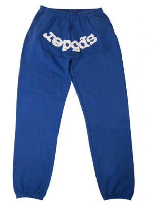 Logo Print Sweatpants ‘blue’