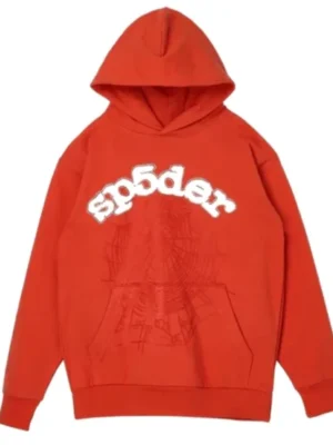 Spider Worldwide Websuit Hooded Sweatshirt Orange