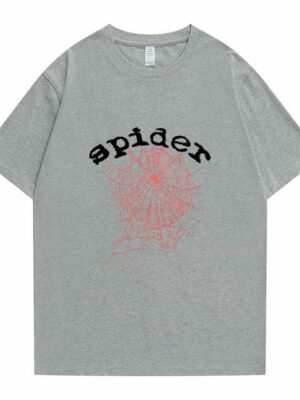 Spider Young Thug King Grey T-Shirt