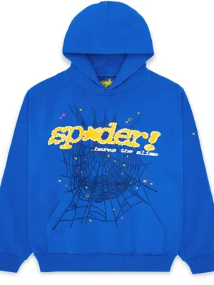 Blue Spider Hoodie