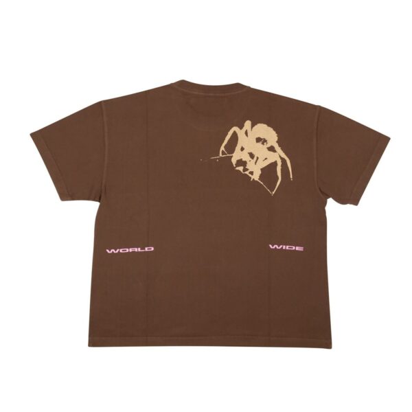 New Spider Worldwide × Young Thug Sp5der Angel Brown T-Shirt