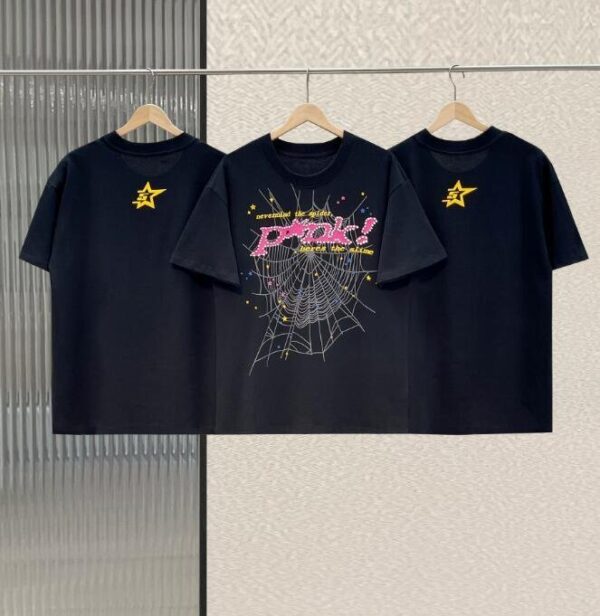 New Spider Worldwide × Young Thug Sp5der Casual Fashion T-shirt